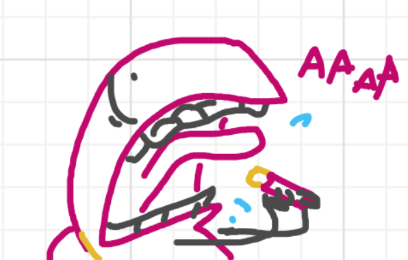 A panel from What's The Point, episode five of the Board Boards object show by Furretwalk/WalkingFurret.